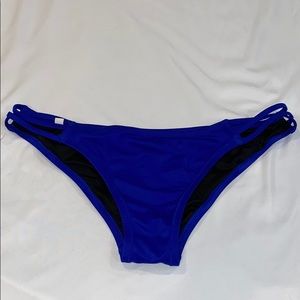 Victoria's Secret Swim Cheeky Bikini Bottom Blue